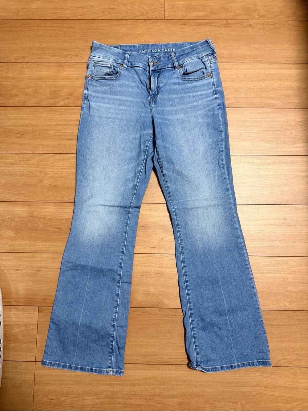 American Eagle Outfitters Light Blue Flare Jeans